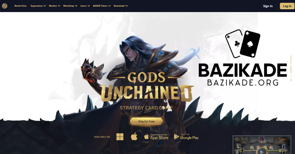 کسب درآمد از بازی بدون سرمایه اولیه - Gods Unchained