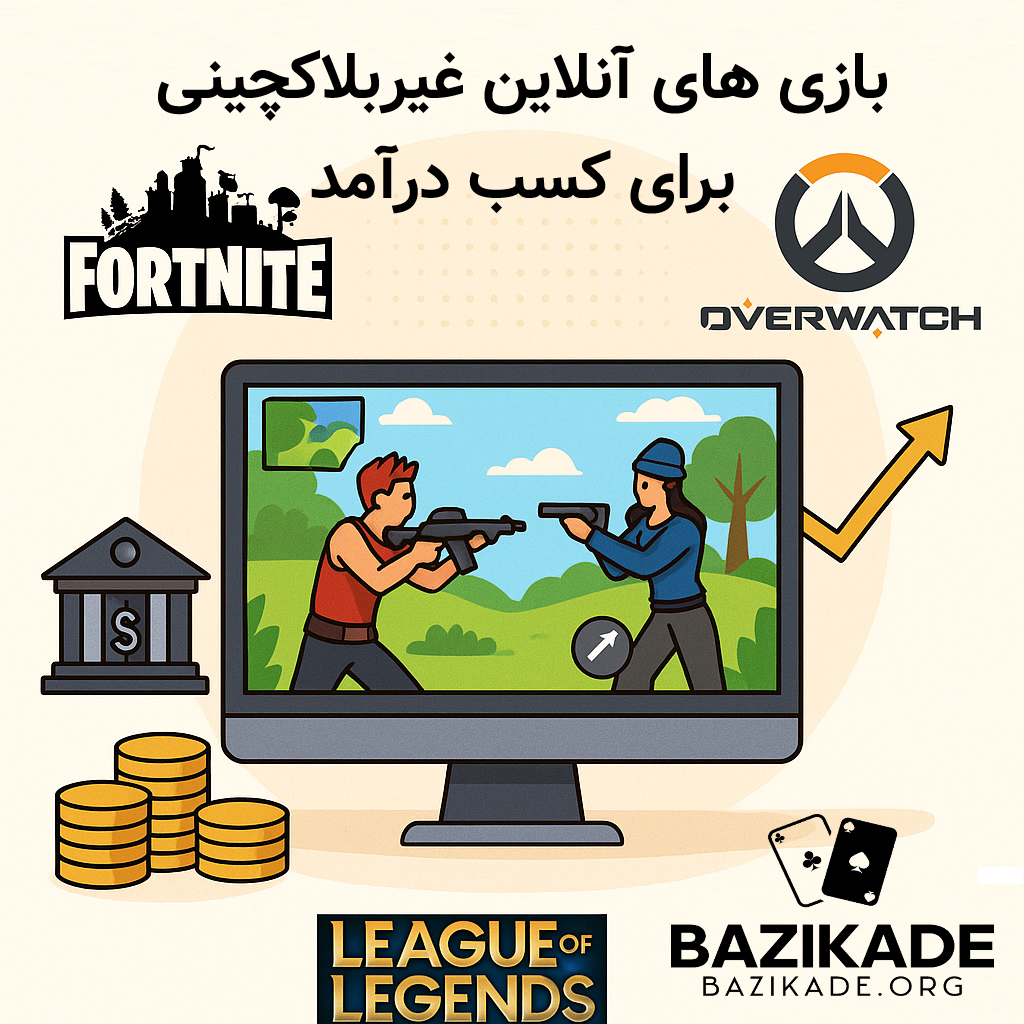 بهترین بازی های بلاکچینی برای کسب درآمد - بازی های آنلاین غیربلاکچینی