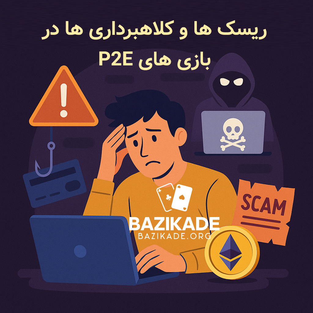 بهترین بازی های بلاکچینی برای کسب درآمد - ریسک ها و کلاهبرداری ها